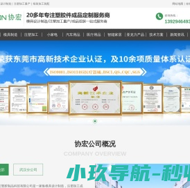 协宏塑胶:专业模具设计制造,注塑加工量产,组装加工装配的厂家