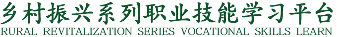 乡村振兴系列职业技能学习平台